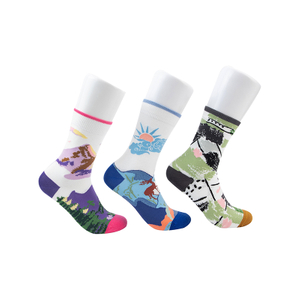Wholesale Custom Athletic Fashion Casual Colorful Crew Sport Socks