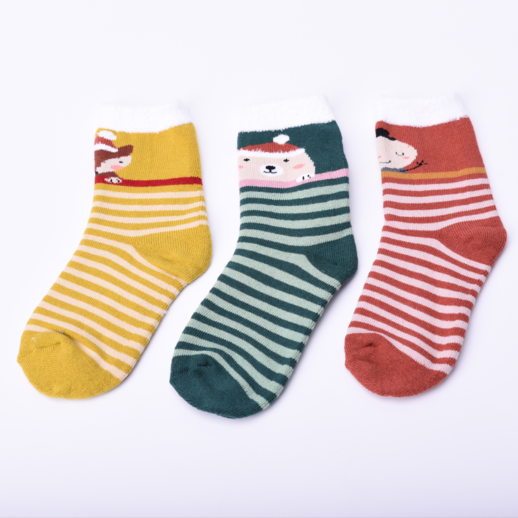 Women's Plush Slipper Casual Crew Socks