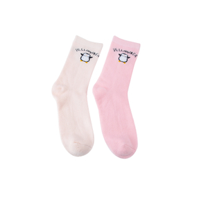 Girls Socks Cute Animal Pattern Cartoon Novelty Half Cushion Crew socks