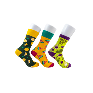 Women’s fruit Crew Socks, Funny Socks for Women